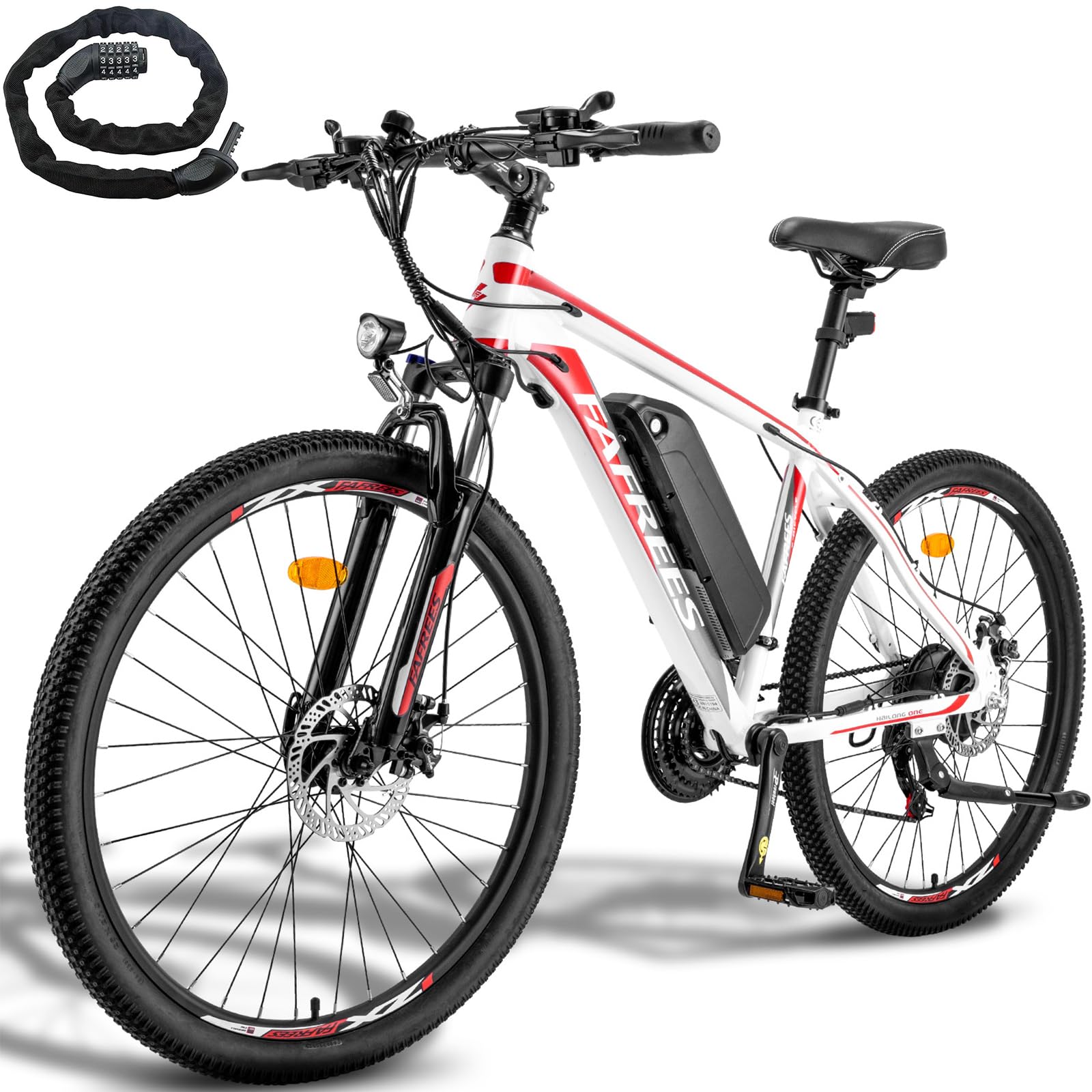 Fafrees 26" Electric Bike For Adults, 21-Speed Ebike, 250W - View #9