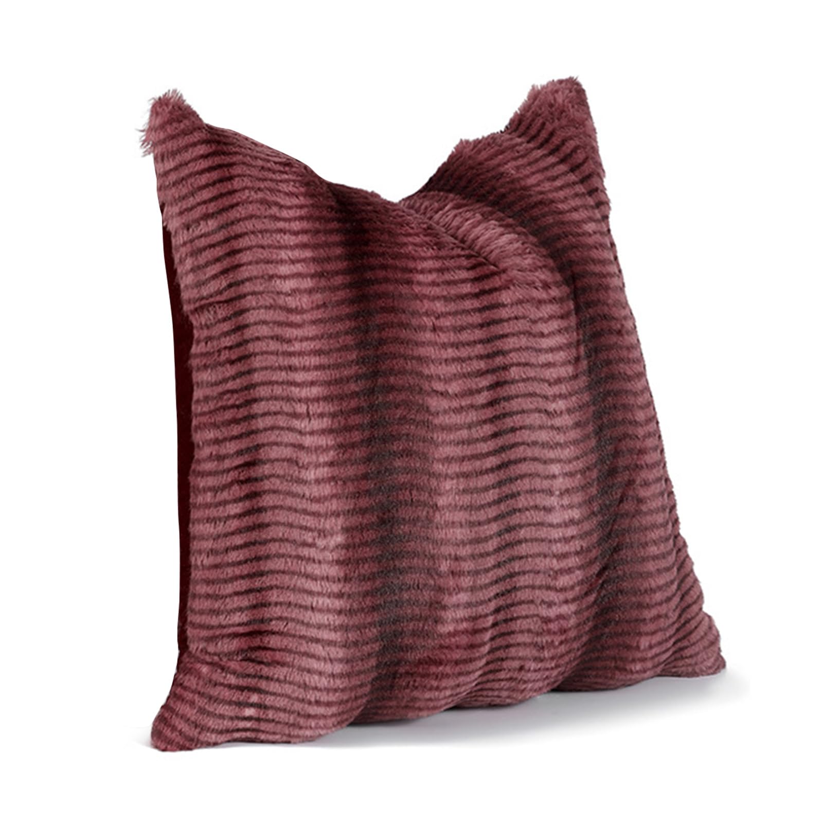 Sisyeuo Plushes Pillowcase Pillow Cover for Couch Bed Sofa Gentle Touches Hypoallergenics Plushes 30x50cm 45x45cm 50x50cm Size Luxury Hair Pillowcase