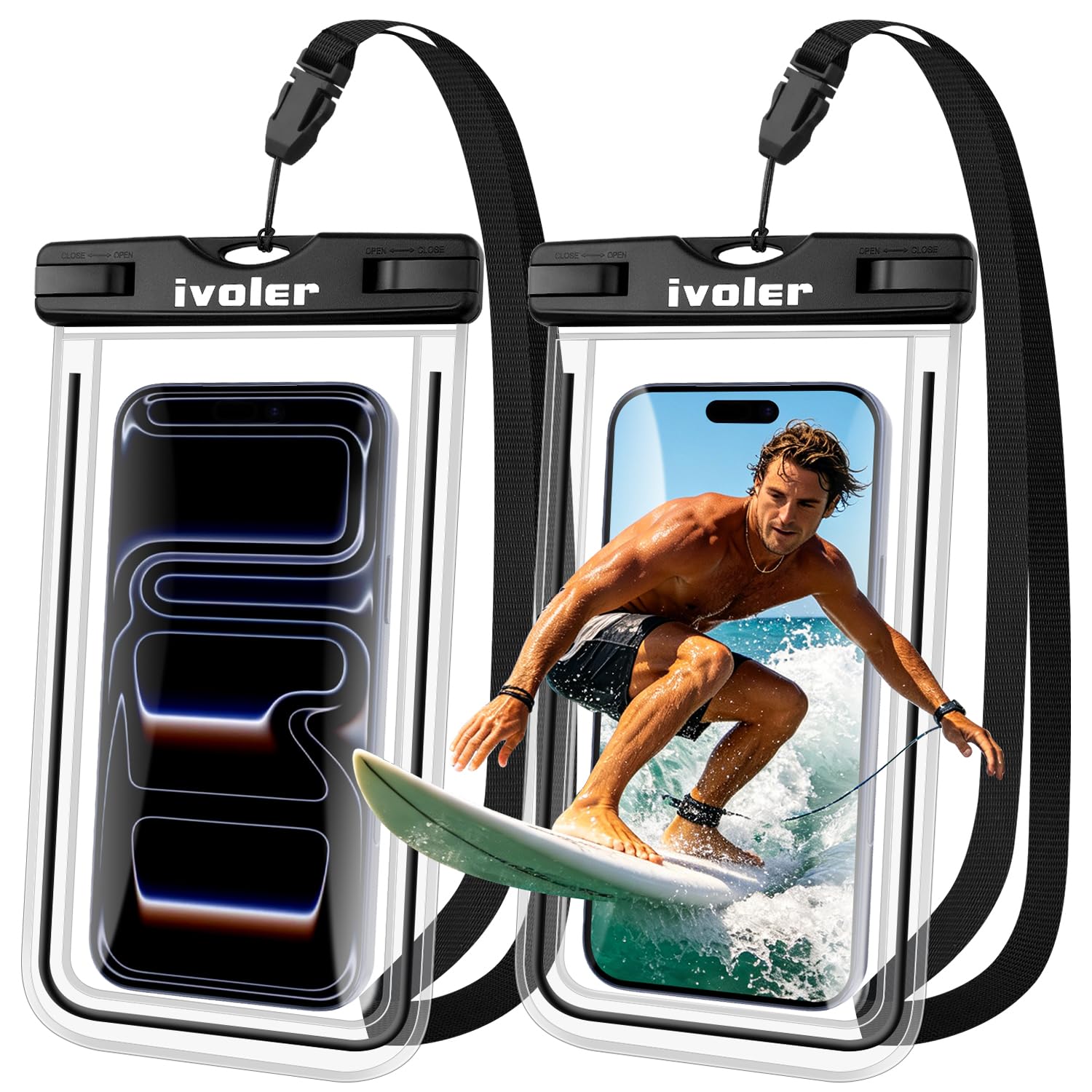 ivoler 2-Pack IPX8
