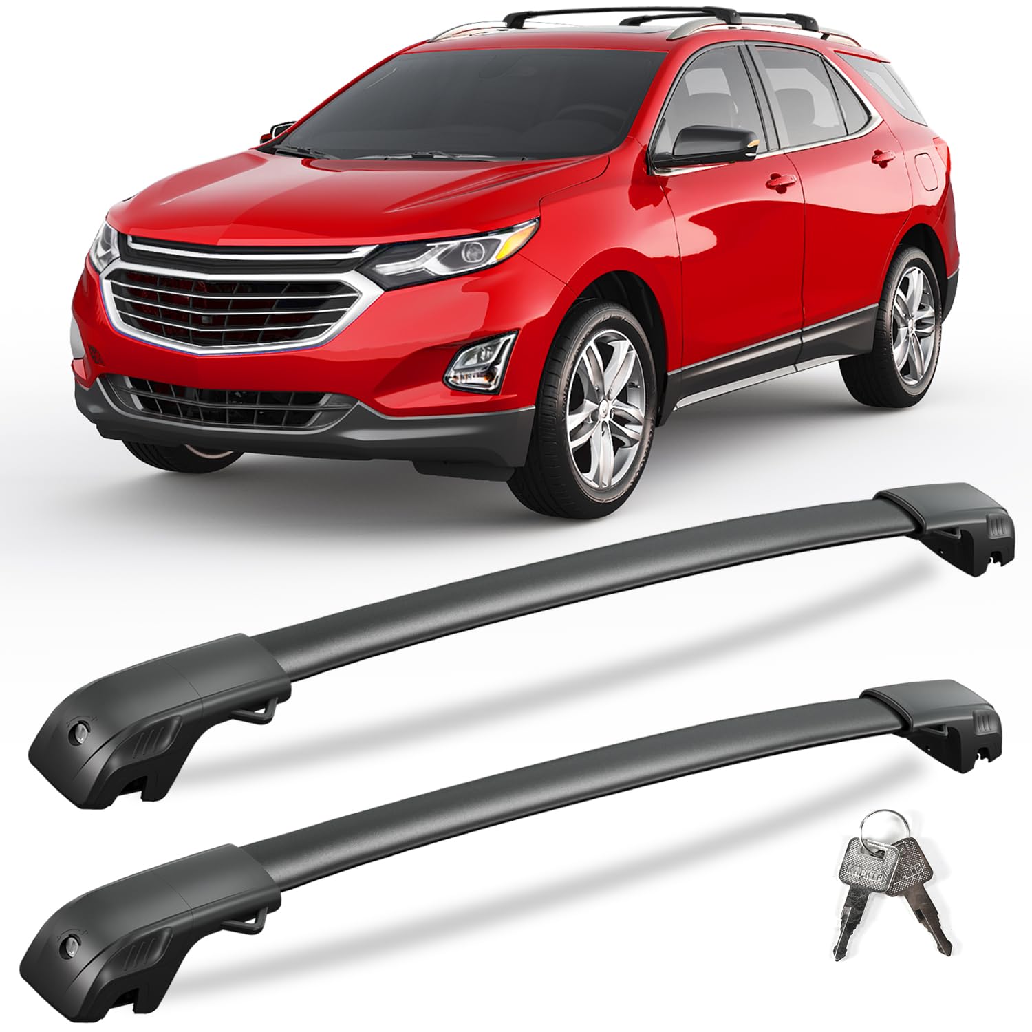 Roof Rack Cross Bars for 2018-2024 Chevrolet Equinox/2018-2024 GMC Terrain