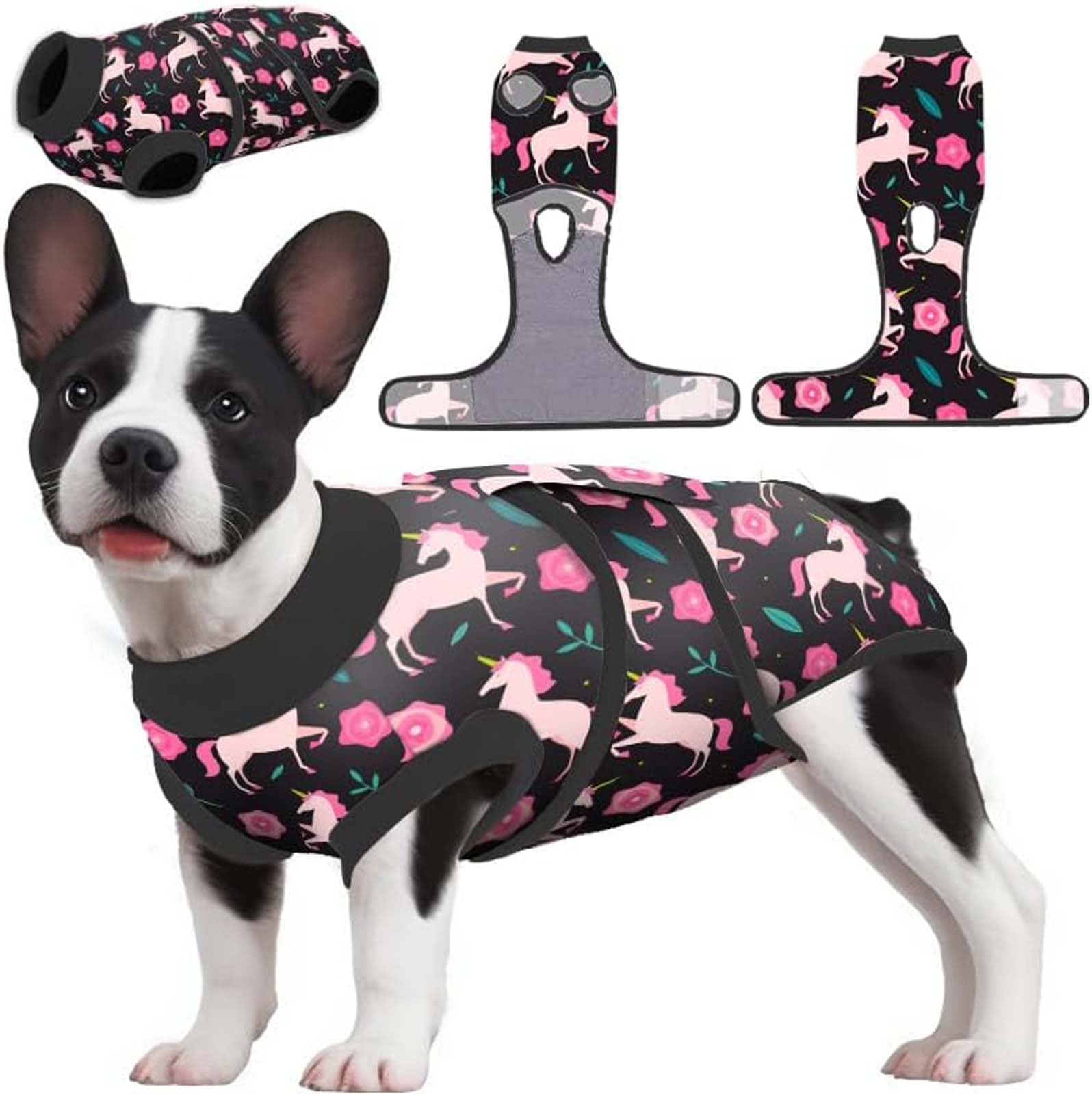 PetWarm Recovery Suit for Dogs Dog After Surgery Onesie, Spay and Neuter, Prevents Licking Cotton Protect Dog Abdominal