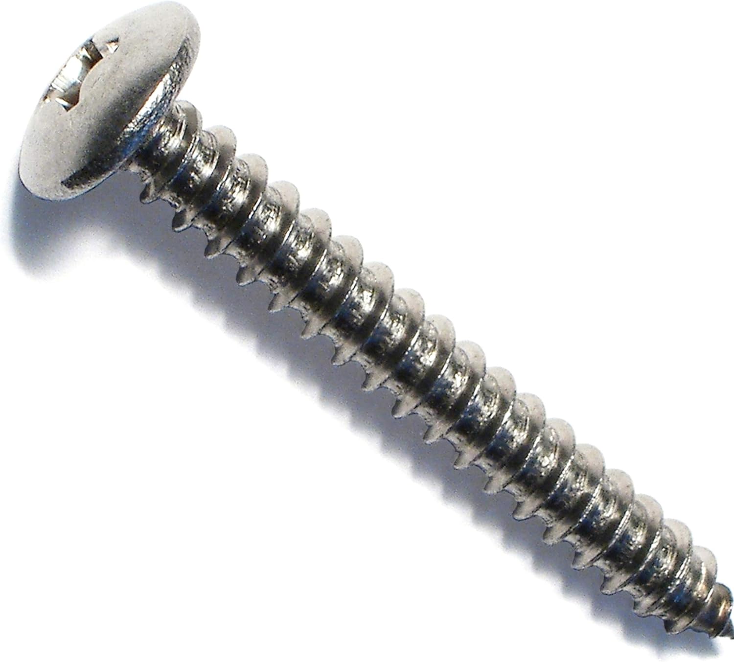 Hard-to-Find Fastener 014973449568 Phillips Truss Sheet Metal Screws, 14 x 2, Piece-50