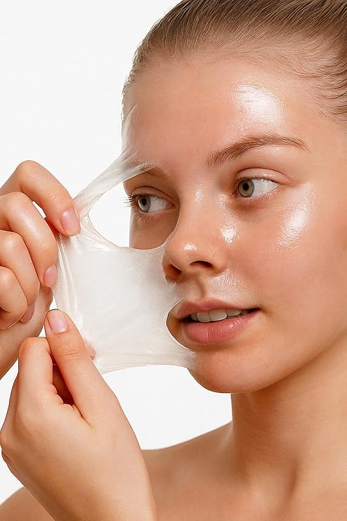 The Ceel Soyulabilen Kolajen Yüz Maskesi 50 ml - Glutatyon, Yeşil Çay Özü ve Ceramide İçeren Arındırıcı ve Nemlendirici Peel Off Maske, Gözenek Temizleyici ve Aydınlık Görünüm Destekleyici