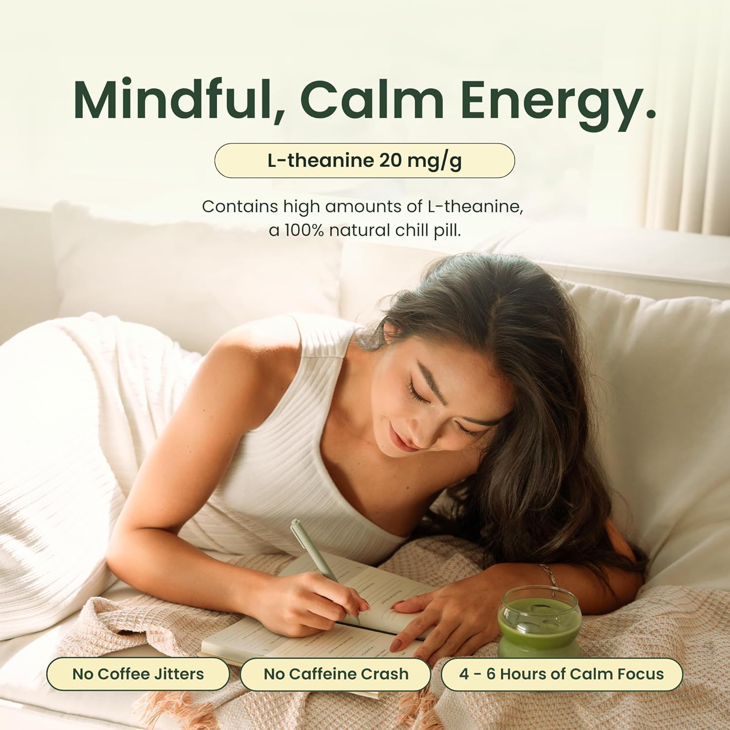 Crafti Signature Ceremonial Grade Matcha Powder 100 First Harvest Unsweetened Authentic Japanese Matcha Green Tea Powder from Uji — view 8