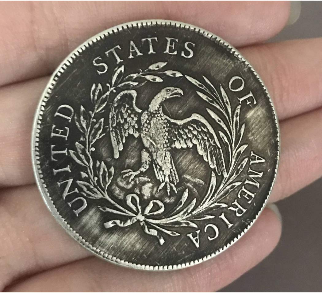 FKaiYin Pièce historique « Eagle Old Coin » 1895 US Hobo Nickel 1 dollar Morgan Dollar – Cadeau commémoratif américain pour papa/petit ami/mari