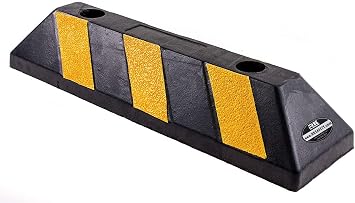 RK-BP22 Rubber Curb Truck Parking Block, 22 -Inch