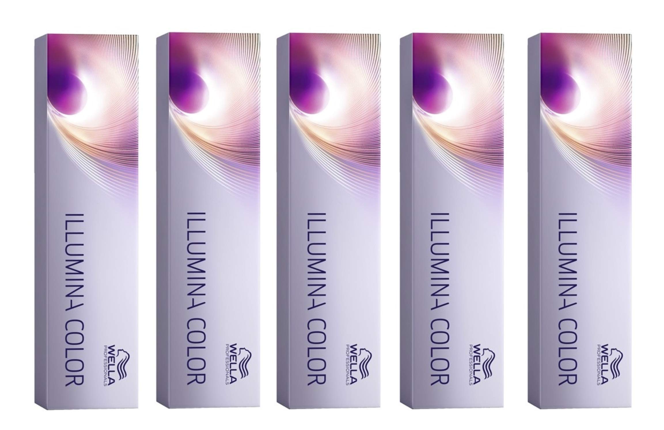5er Wella Professionals Illumina Color 10/1 Hell Lichtblond Asch 60 ml