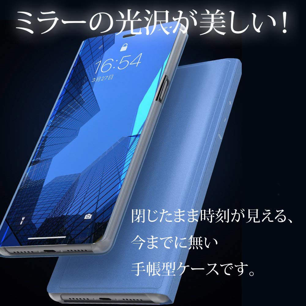 Amazon.co.jp: iPhone 12 ケース 手帳型 鏡面 ミラー iPhone 12 Pro 