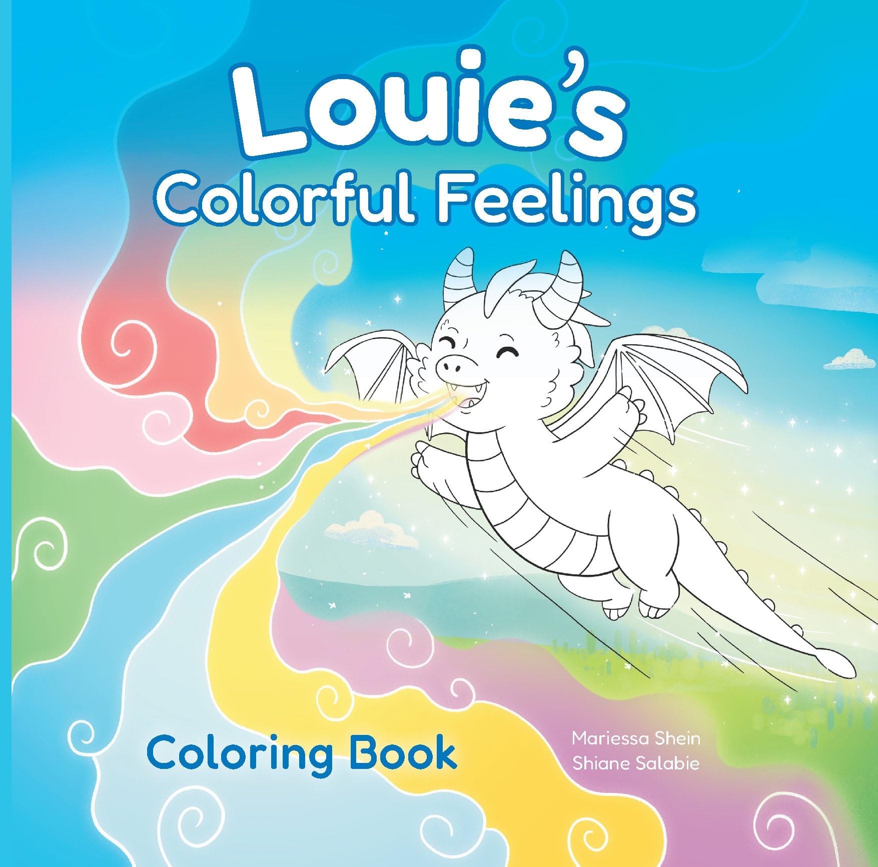 Louie's Colorful Feelings Coloring Book (Louie the Dragon, 2)