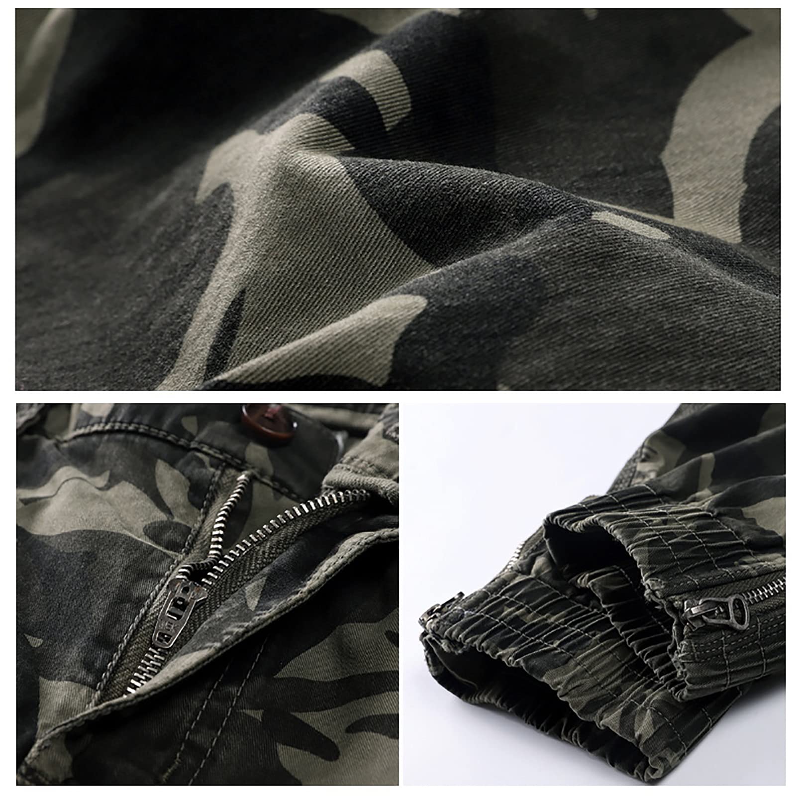 G&F Pantalon Cargo Hommes Pantalon Combat Tactique Militaire Poids Léger Extérieur Pantalon de Travail
