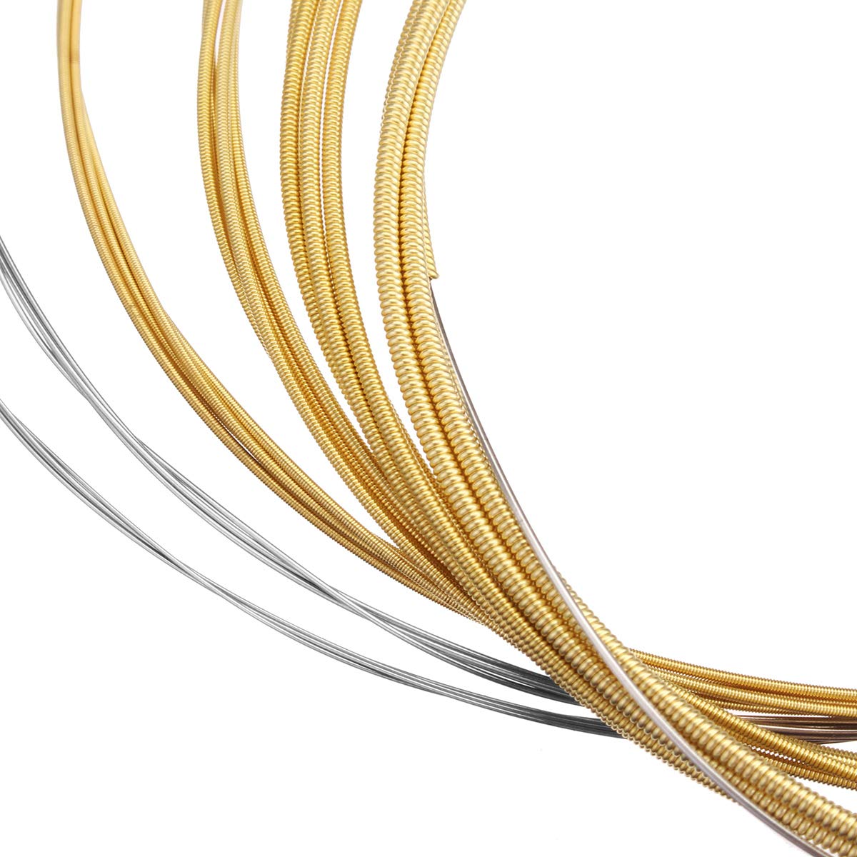 VIDOO 3 Set 18 PCS Brass Acoustic Guitar String per Chitarristi