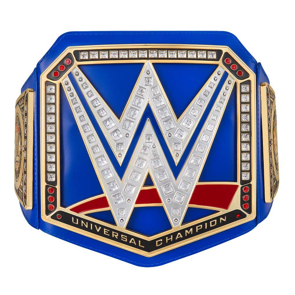 WWEUniversal Championship Blue Toy Title Belt