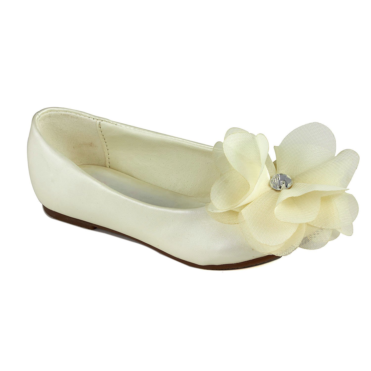 Cinderella Flats with Flower for Little Kids