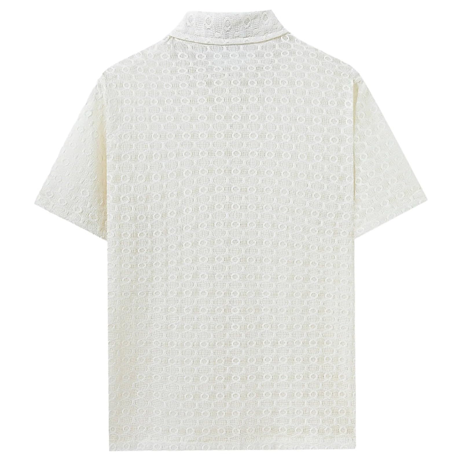 Generico Camicia Uomo in Cotone e Lino Maniche Corte Estiva Regular Fit la Spiaggia Camicie con Collo Button-Down Le Vacanze e Il Lavoro Camicette Hawaiane Uomo