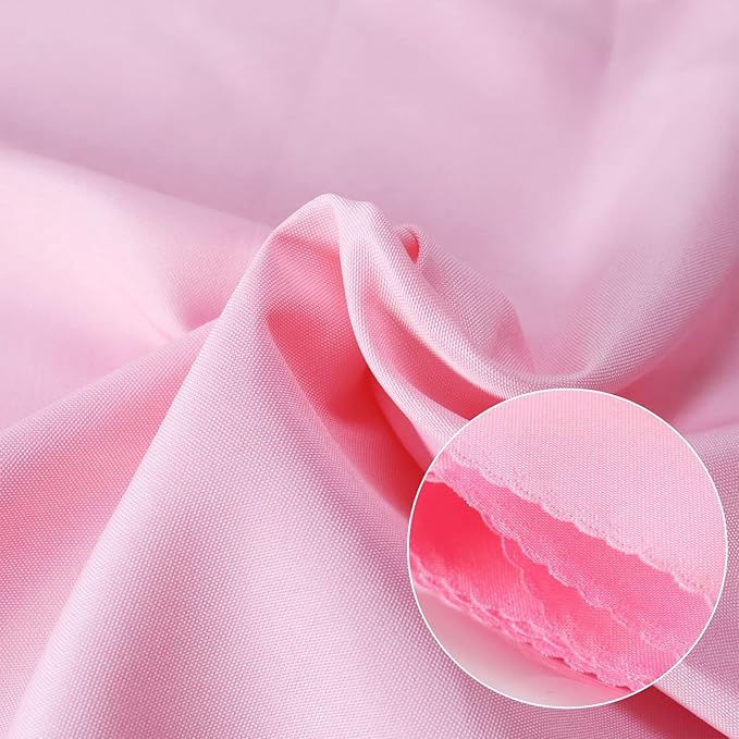 Servilletas de Poliéster Juego de 12, Rosa Lavables y Reutilizables miniatura 5
