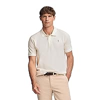 Polo Club Polo Manica Corta Uomo Ocra Regular Fit Maglietta 100% Cotone