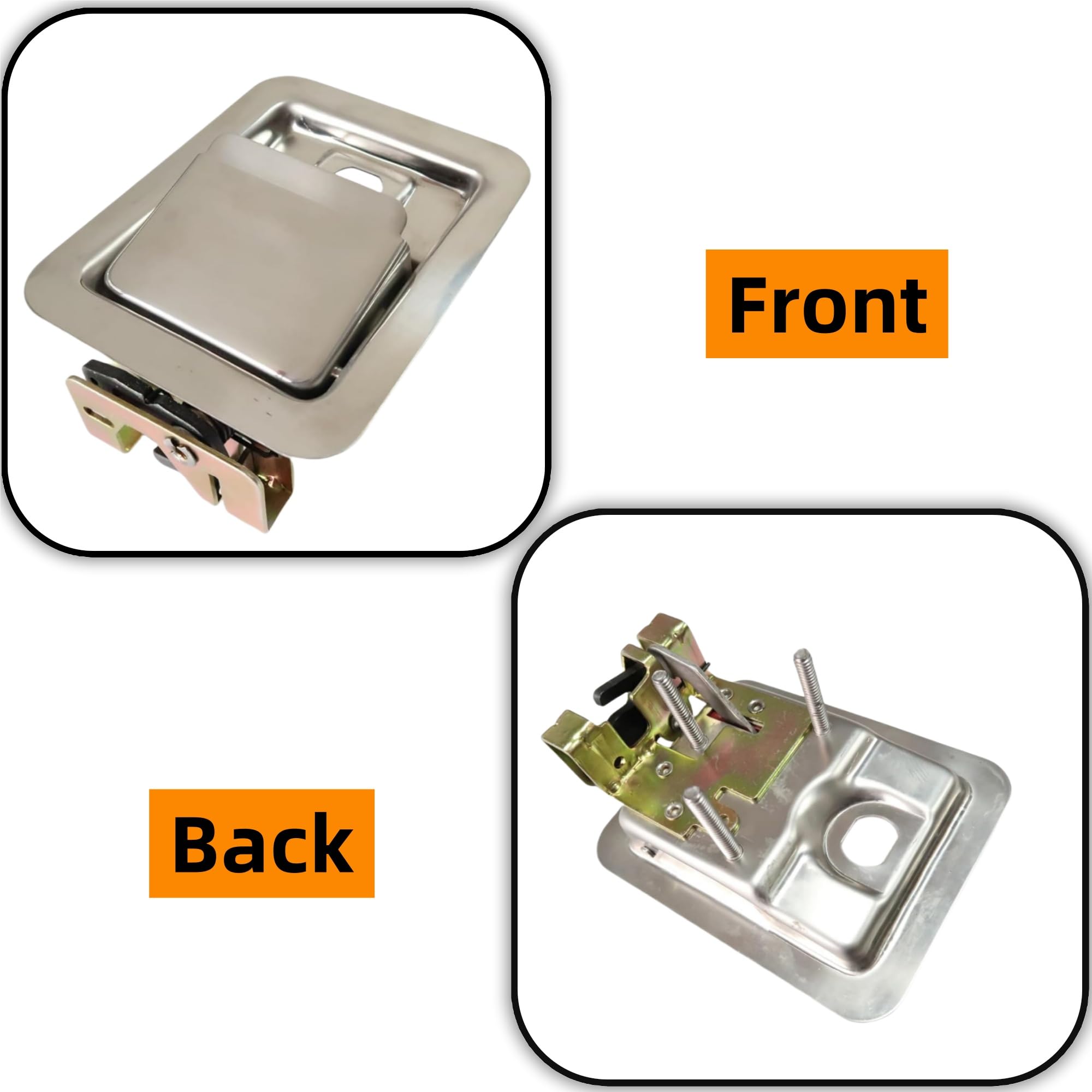 KDFUHRUI Repair Kit for Rivetless Rotary Latch Lock 26227868