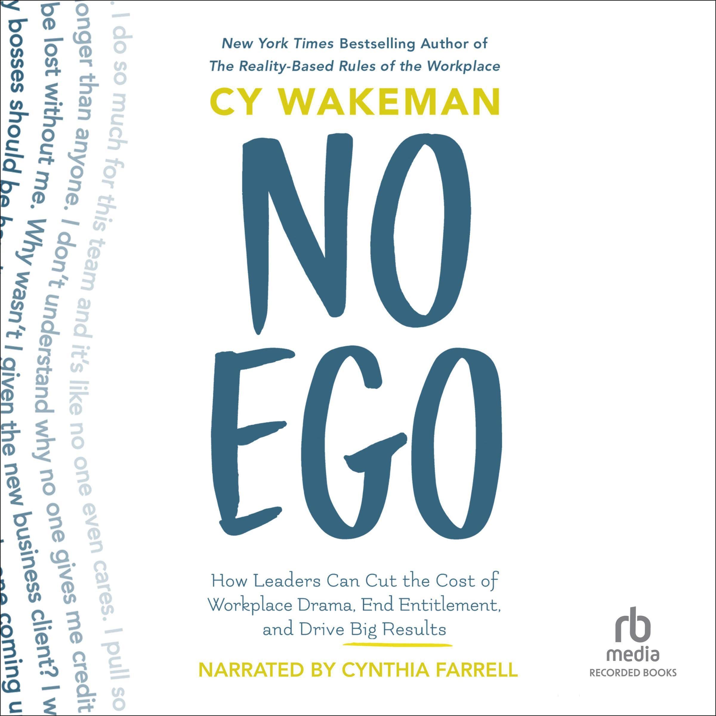 Cover art for No Ego