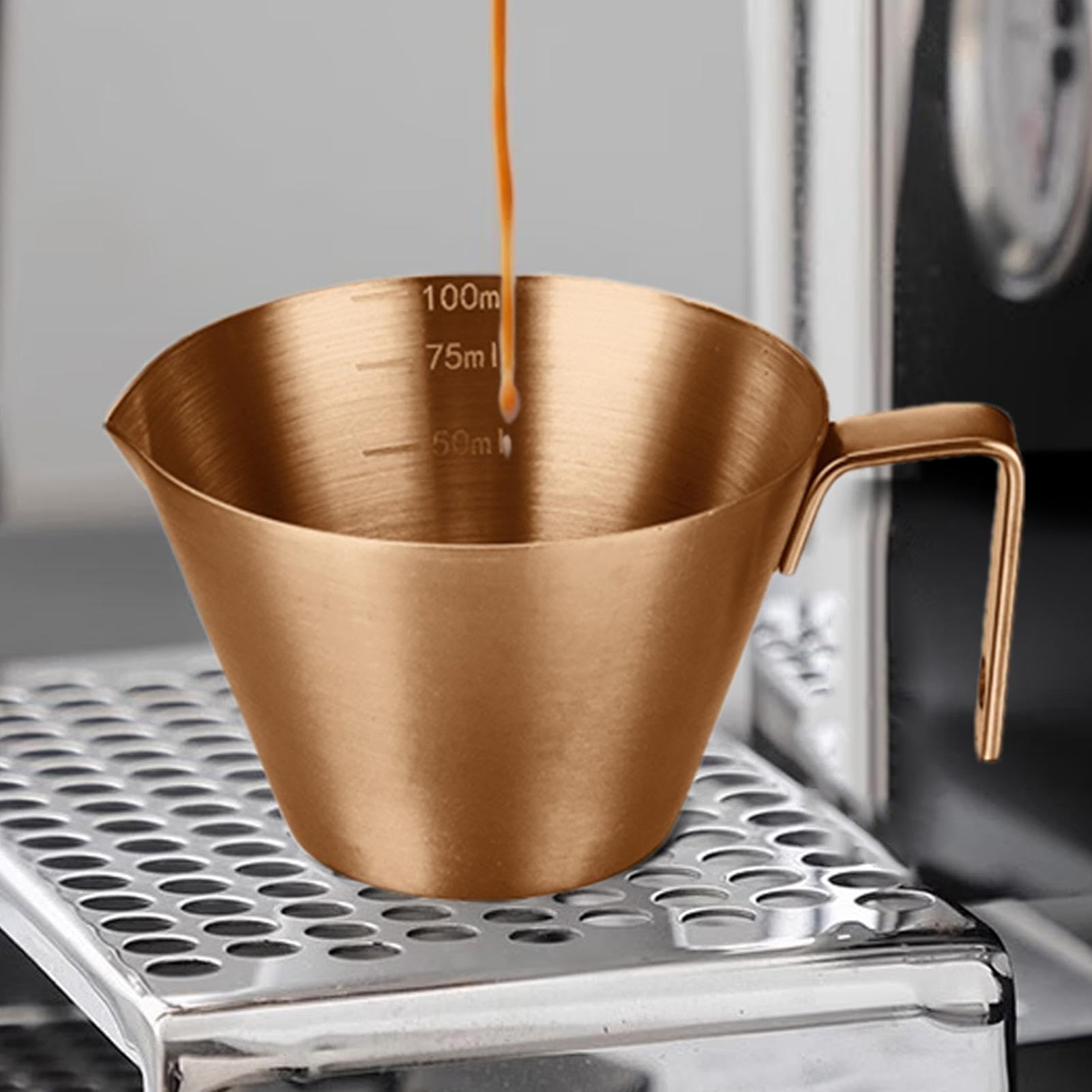 2 stuks Maatbeker Roestvrij Staal Espresso Kopje Koffie Melk Kan Kan