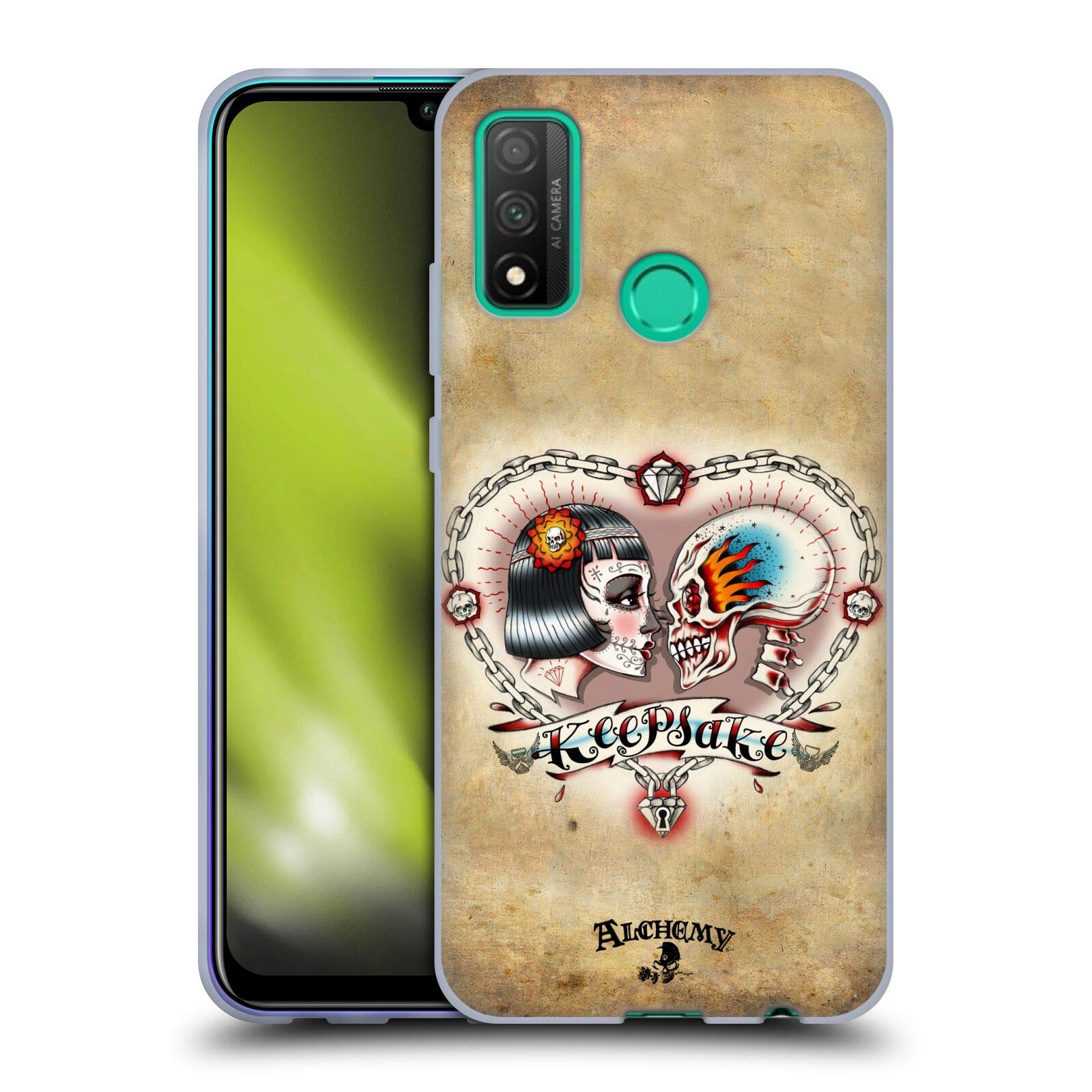 Head Case Designs Officially Licensed Alchemy Gothic Keepsake Woman Soft Gel Case Compatible With Huawei P Smart (2020)