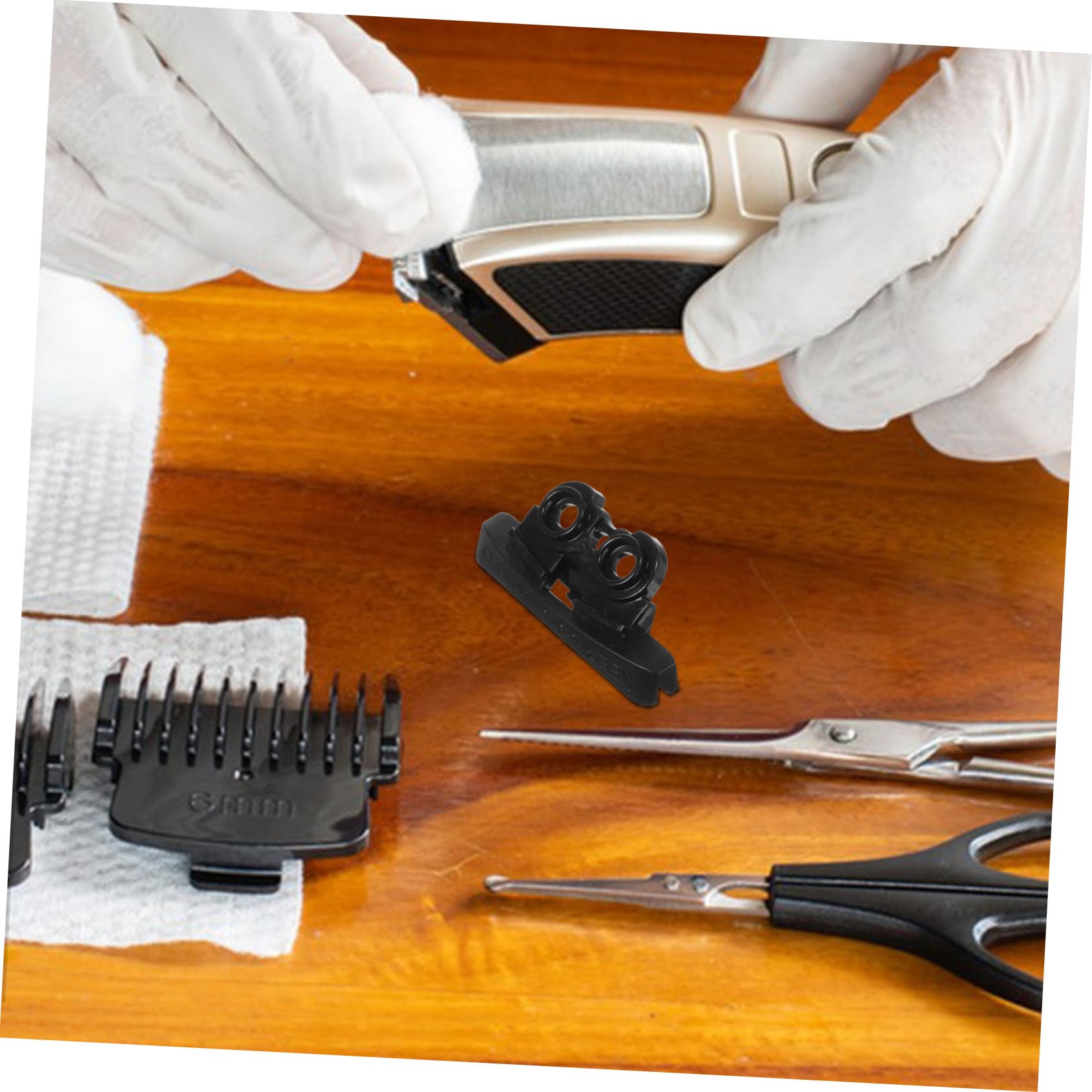 OUNONA 1Pc Hair Trimmer Guide Cover Durable Electric Clipper Accessory for Easy Installation Replacement Part for Missing Damaged Cutter Head Smooth Design for Safe Use