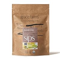 Vista 24 de Grace Farms LAVENDER GOJI BERRY - Té de hierbas (16 sobres piramidales) Naturalmente dulce, alivia el estrés y sin cafeína Certificado orgánico