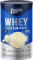 Linea Whey Protein Concentrado Sabor Neutro Lata 450g