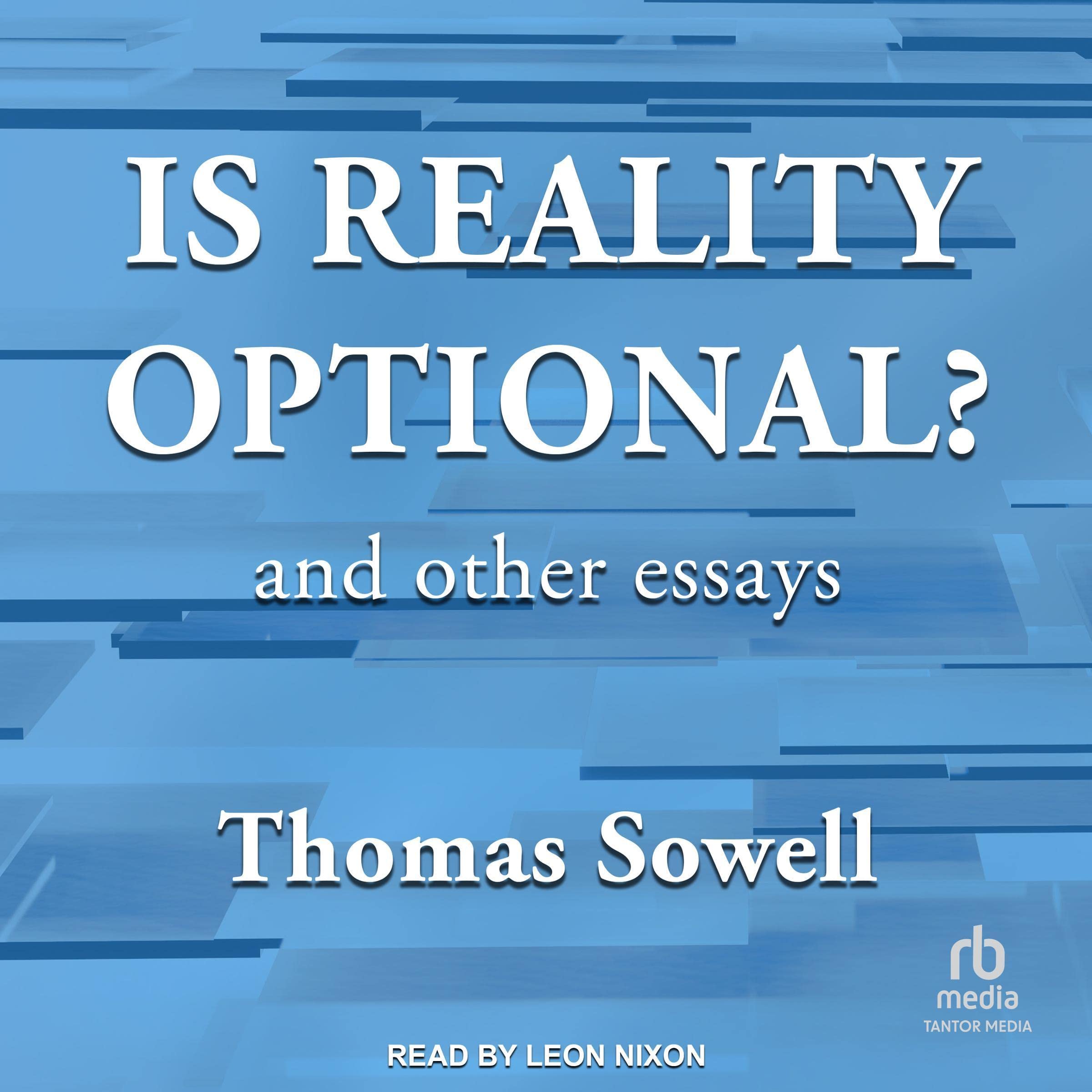 Cover art for Is Reality Optional?