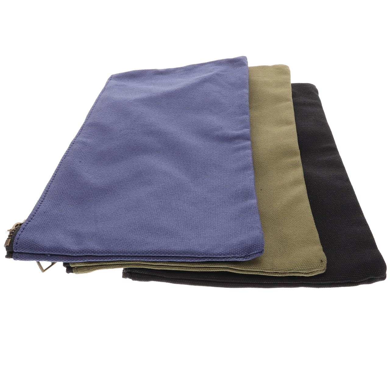 WOONEKY 3piezas Bolsa De Herramientas De Bolsa Pequeña Para Herramientas Cremallera Organizador Utilitaria Unidades De Talleres o Gabinetes