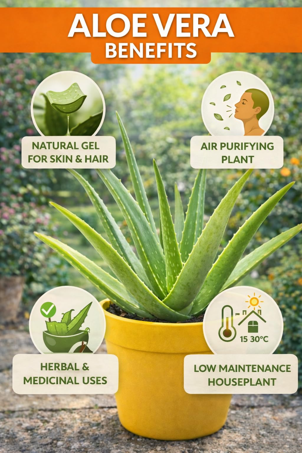 Aloe Vera Medicinal Plant Live WITH POT | Succulent Indoor Plant | Easy  Grow House Plant : Amazon.in: Garden & Outdoors