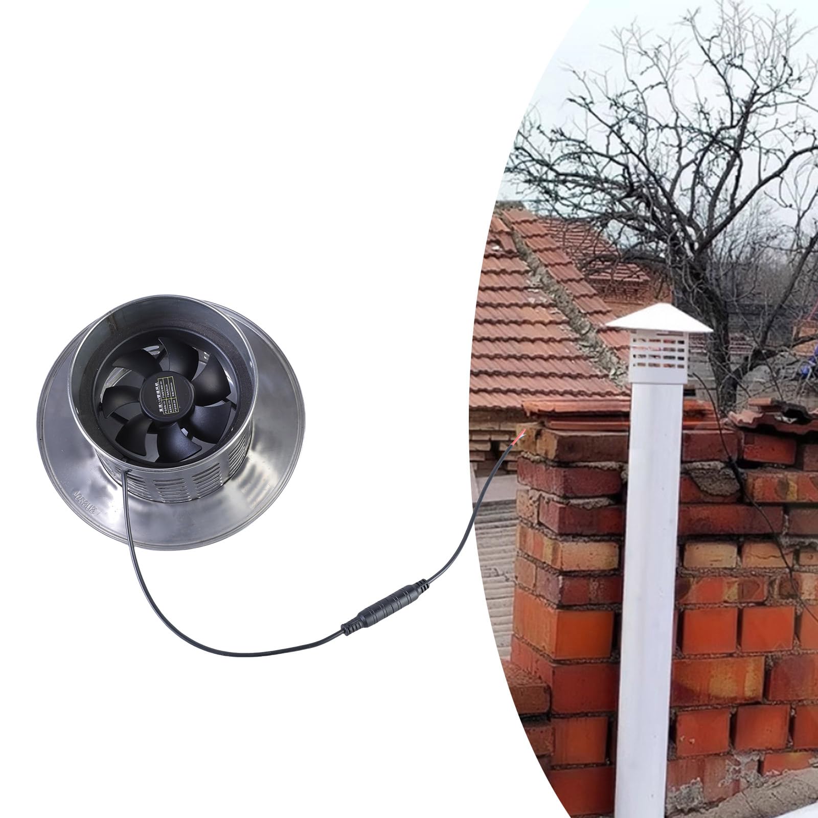 Aérotherme Solaire Nakoair OS30 – Extracteur D'Air, Ventilateur, Pompe à Chaleur Pour Cave, 12V