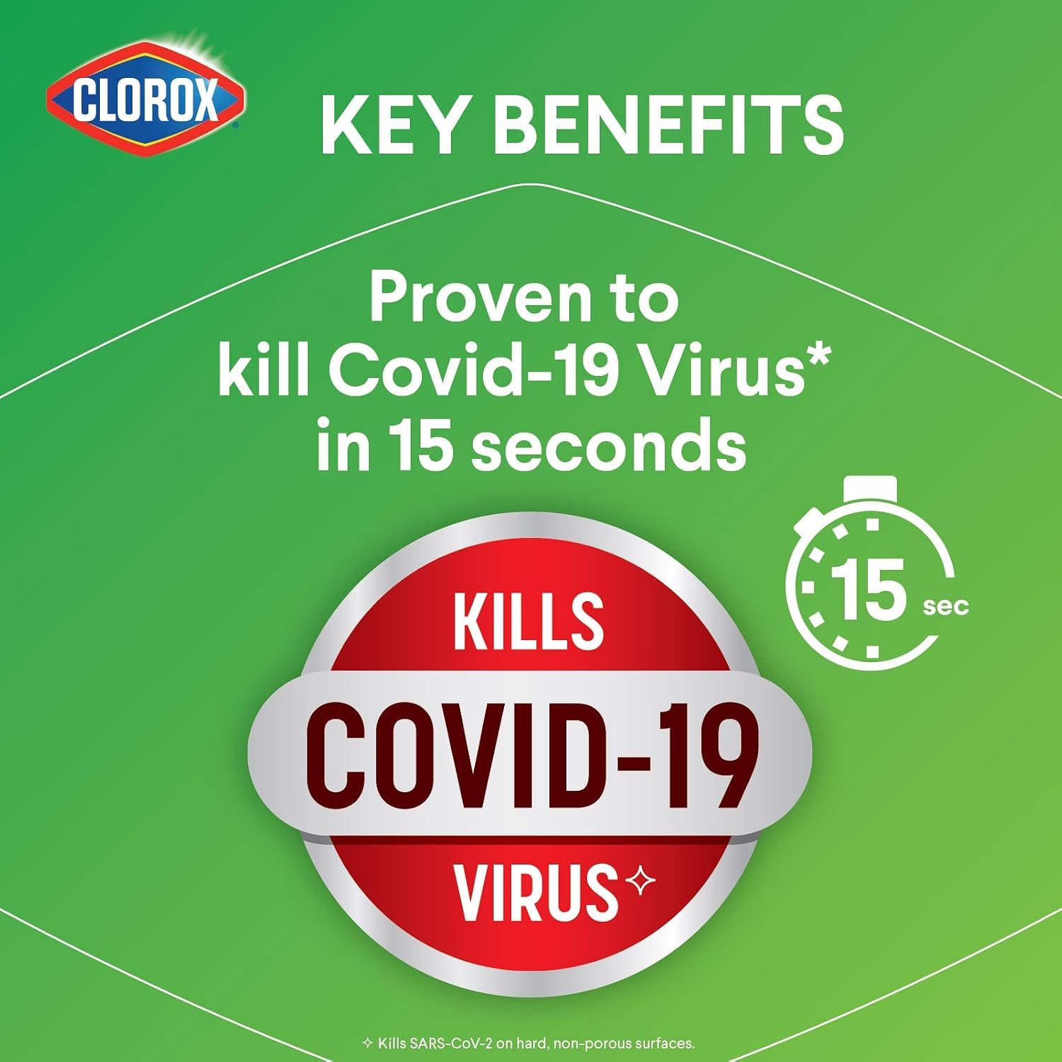 Clorox, Bleach Free Wipe, Fresh, 75 Count