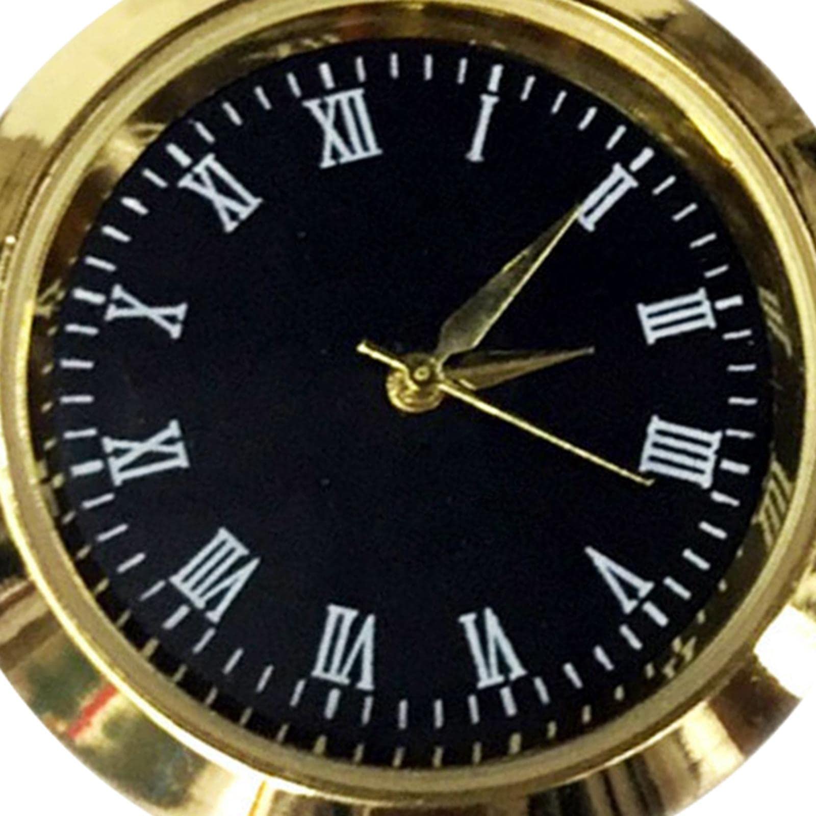 Round Clock Insert Easy to Read Metal Mini Clock Roman Numerals Clock Face | Home & Garden | Home D?©Cor | Clocks | Replacement Parts & Tools-image-33
