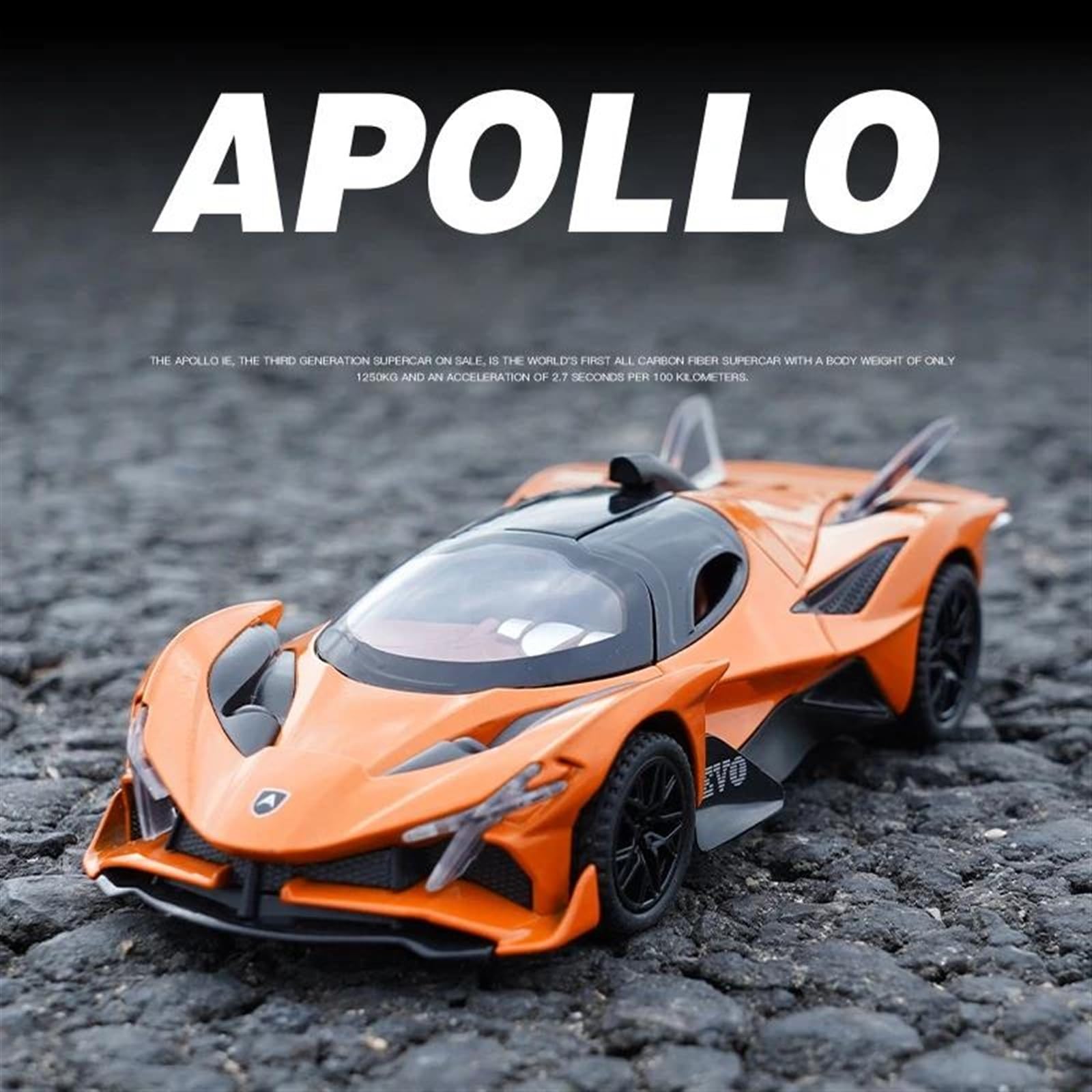 Amazon.co.jp: スケールダイキャストカー 1:32 For Apollo Project EVO