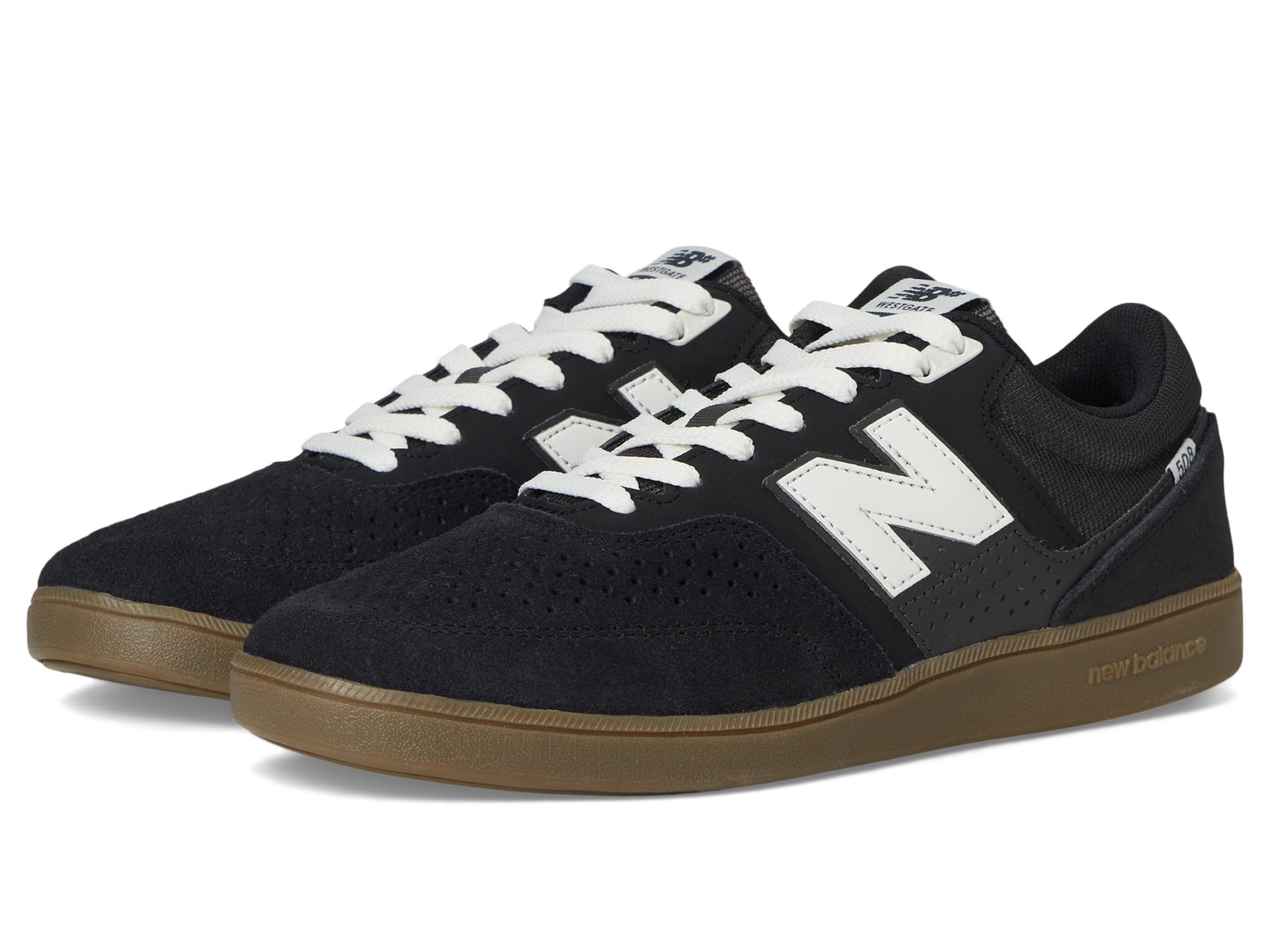 New Balance Unisex 508 Brandon Westgate Skate Shoe, Black, 10 US Men