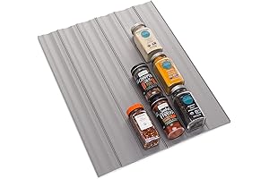 SpiceLiner 10ft Expandable Kitchen Drawer Spice Organizer