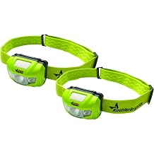 BrightStar LED Headlamp 2Pack Bundle, Intrinsically Safe, MultiMode Lighting, IPX4 WaterResistant, USB Rechargeable with Fast Charging, LongLasting Emergency Headlamp
