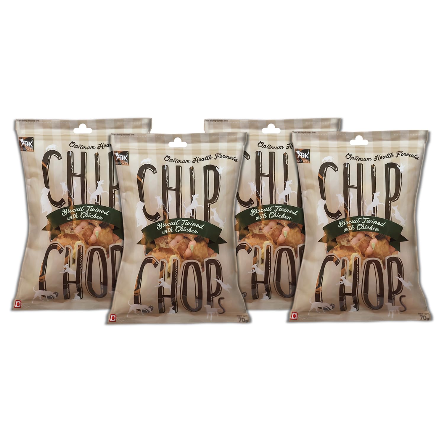 Chip Chops Biscuit Twined with Chicken Dog Treat, Multi-Pack (Pack of 4) - 280g (B07K4BNRSW) Amazon Price History, Amazon Price Tracker