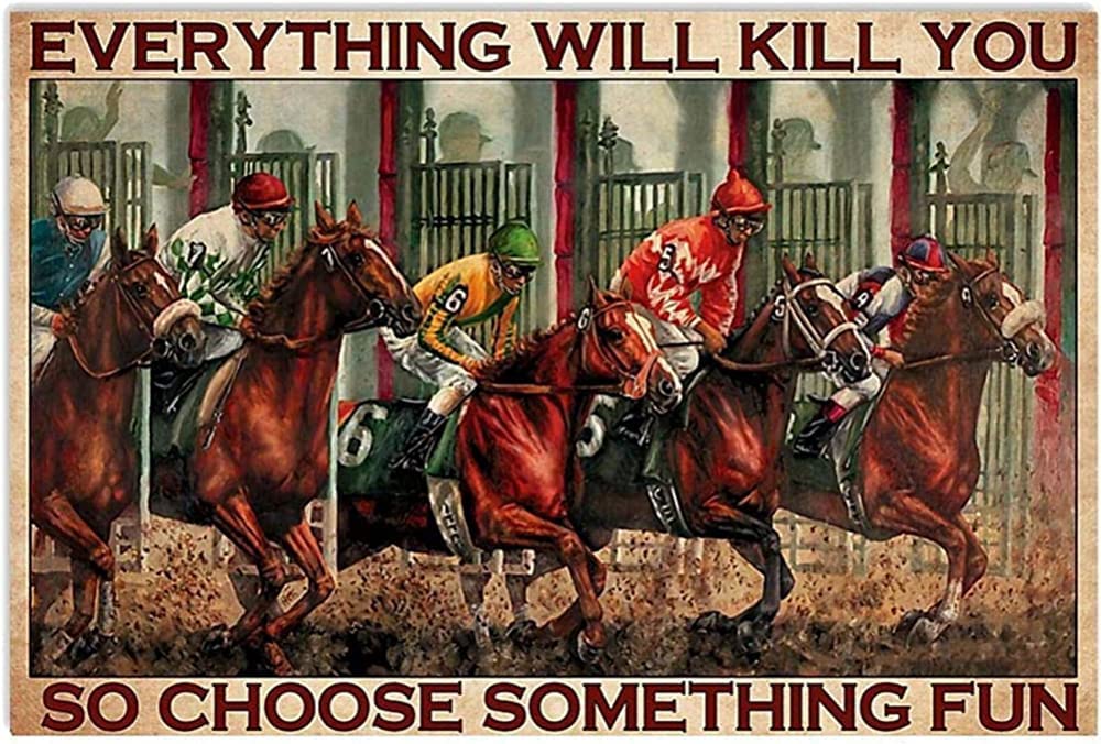 Amazon.com: Everything Will Kill You So Choose Something Fun Horse