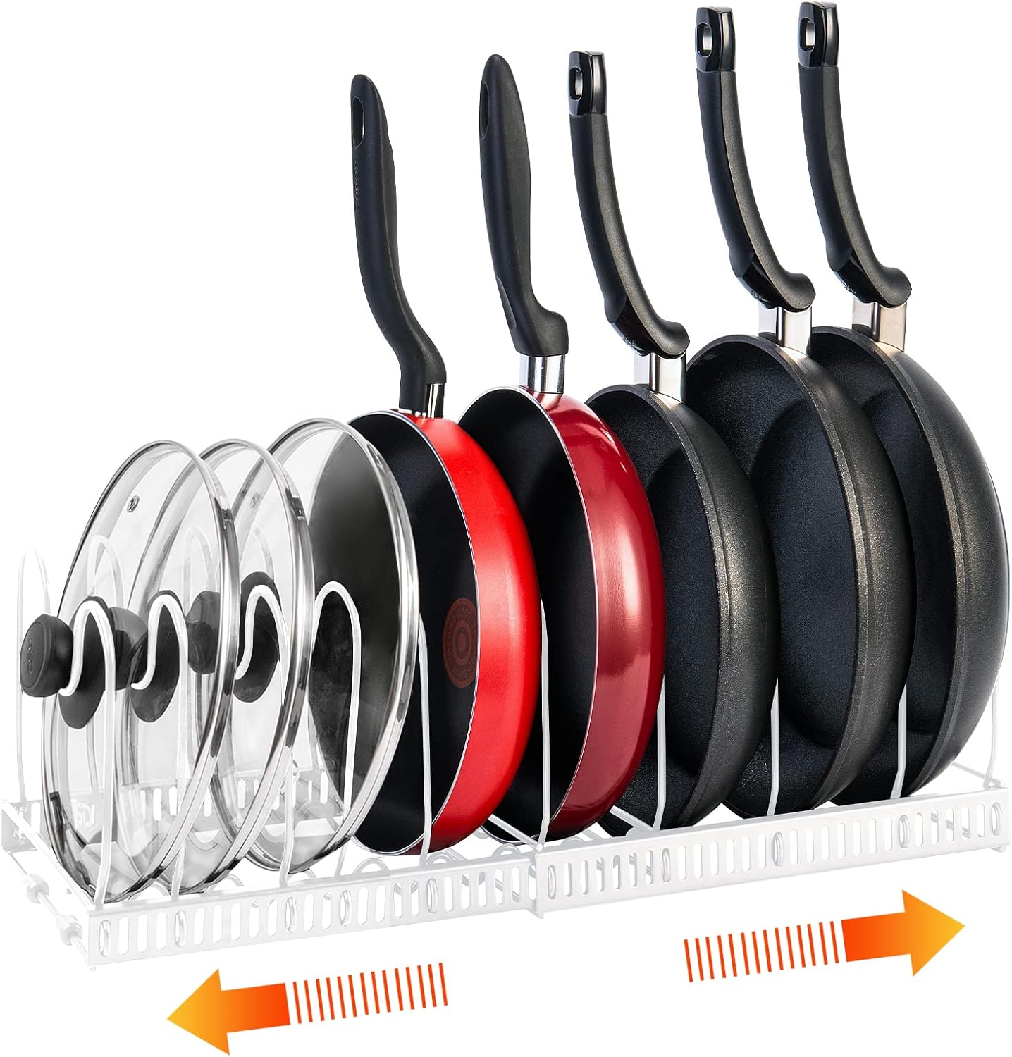 YUMPION Pot Organizer Rack for Expandable Pot