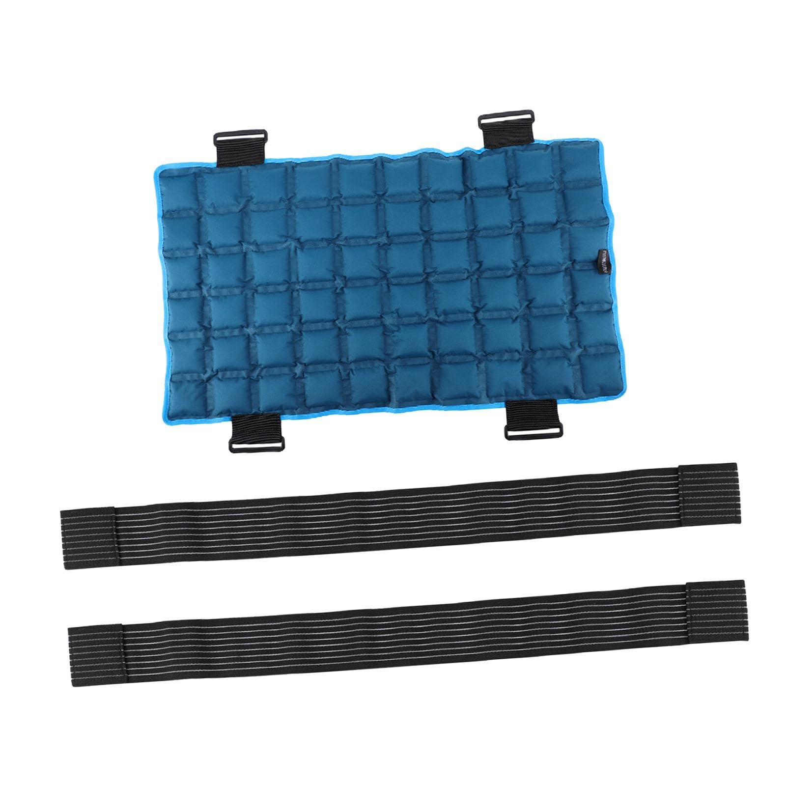 perfk Bolsa de hielo portátil multiusos reutilizable con correas para compresas frías y calientes, ideales para, ejercitar tobillos, espalda y