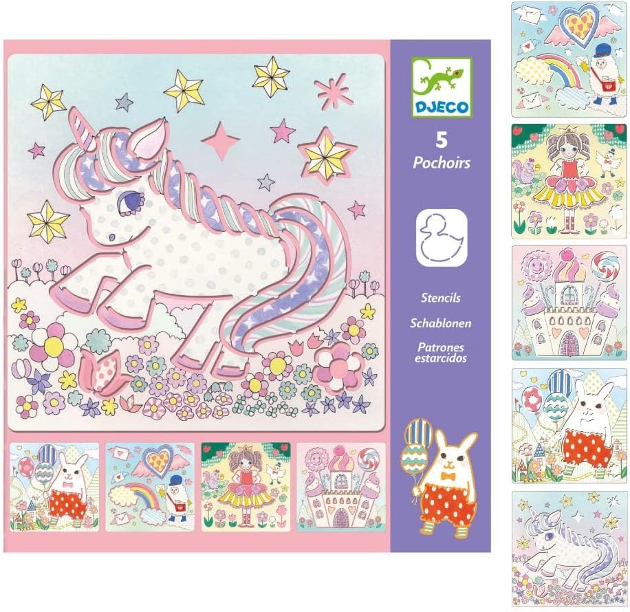 DJECO 知育玩具 お絵描き かわいい