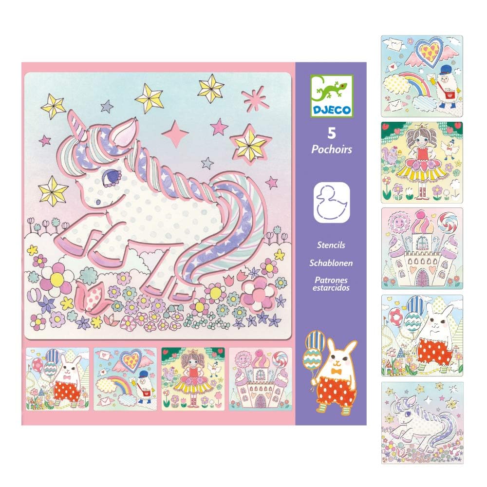 デコアーティスト♡教材セット！値下げ！！ Amazon.co.jp: DJECO 知育玩具 お絵描き かわいい お絵描きシート