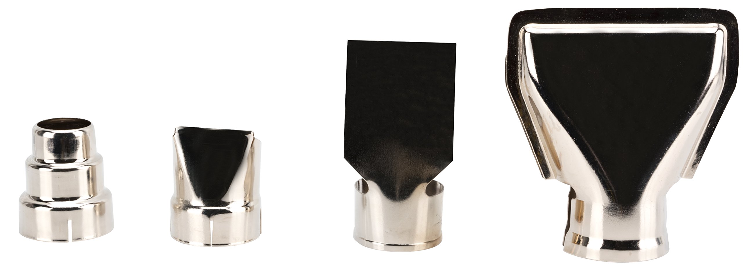 SALKI | Kit Pistola de Aire Caliente HSK 2000W 2E | Kit Soplador de Aire Caliente de 2000W con 4 Boquillas y Raspador | 2 Niveles de Potencia | Temperatura del Aire 450-600 °C | Cable 2 Metros