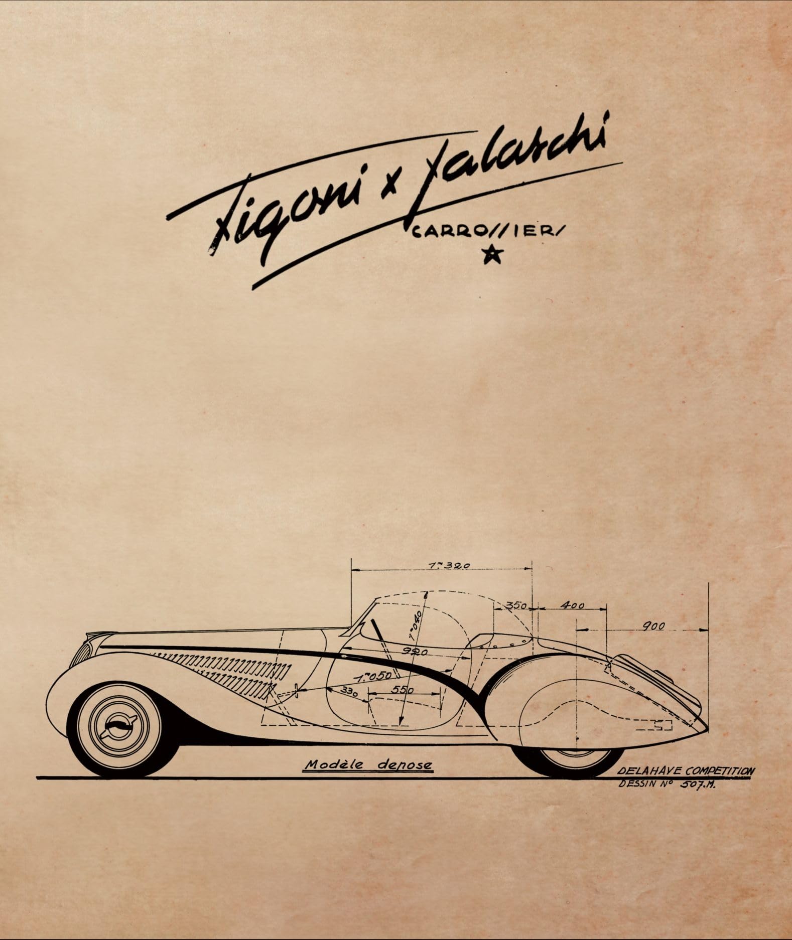 Figoni on Delahaye