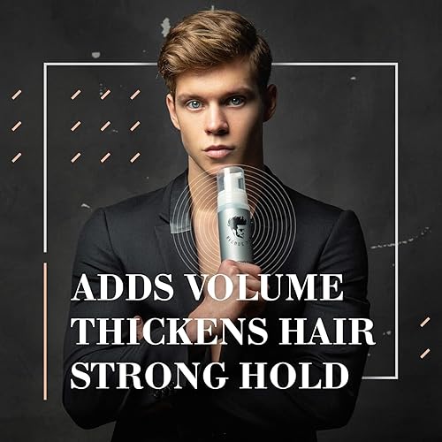 Miniatura 6 de Avenue Man Espuma esculpedora sin perfume, control del encrespamiento y sujeción firme para el cabello para hombres, productos para el cabello,