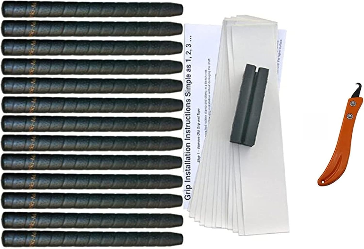 TackiMac Unified Wrap NonTapered Oversize Golf Grip Kit + Utility