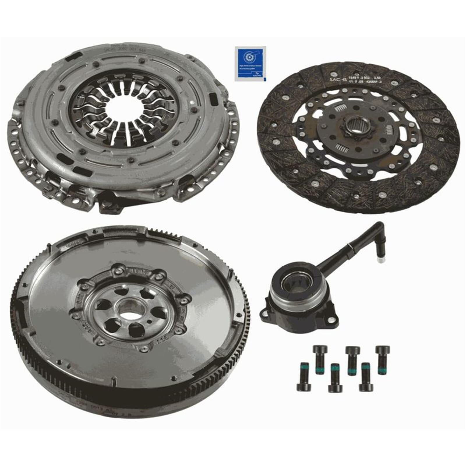 SACHS 2290 601 145 Kupplungssatz ZMS Modul XTend Mit CSC Kompatibel mit Volkswagen Golf Plus V (5M1, 521) 2004-2013 und Andere Fahrzeuge