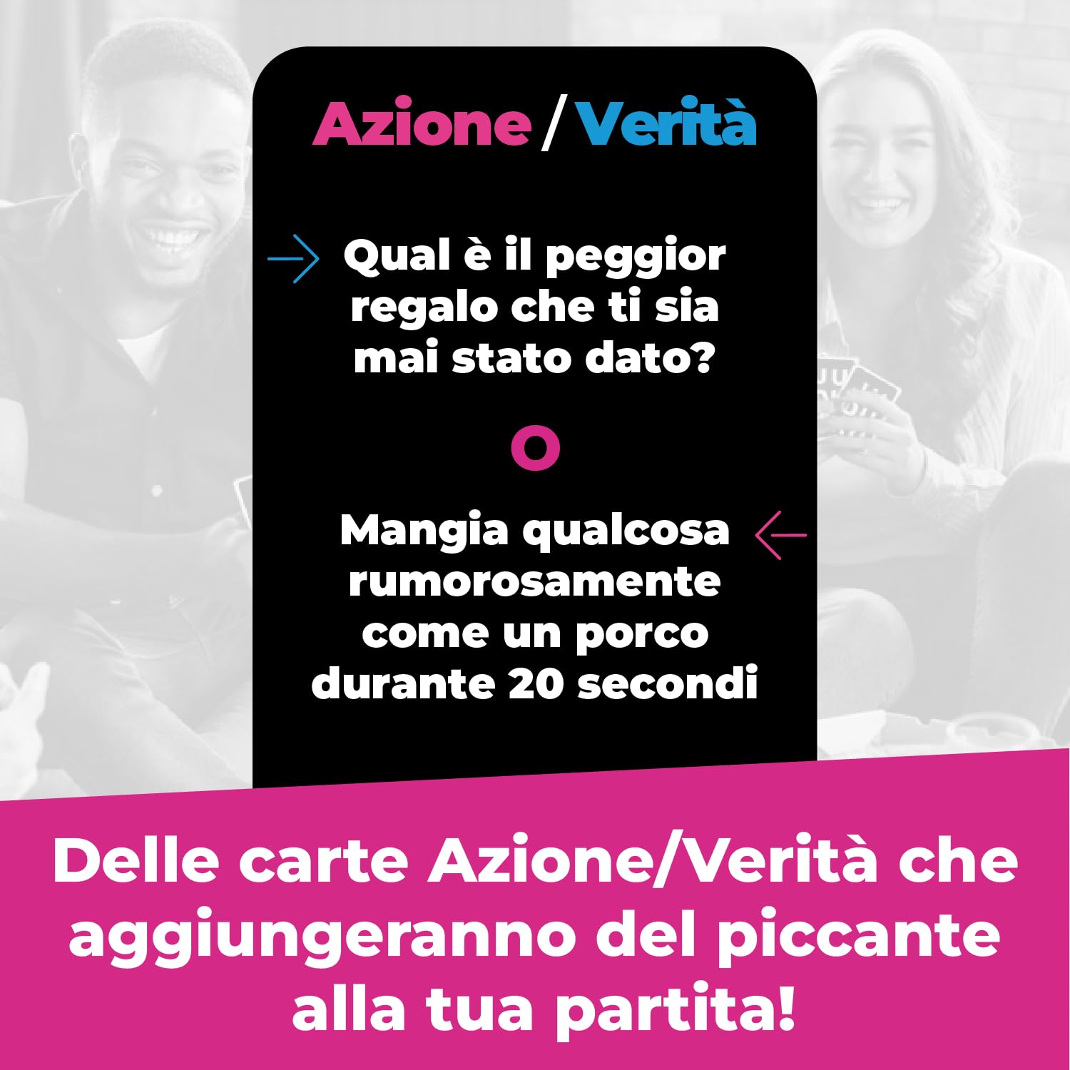 JUDUKU Vizio Capitale - Giochi da Tavolo- Giochi da tavolo adulti ideale per le serate tra amici - Giochi di società - Giochi di Carte