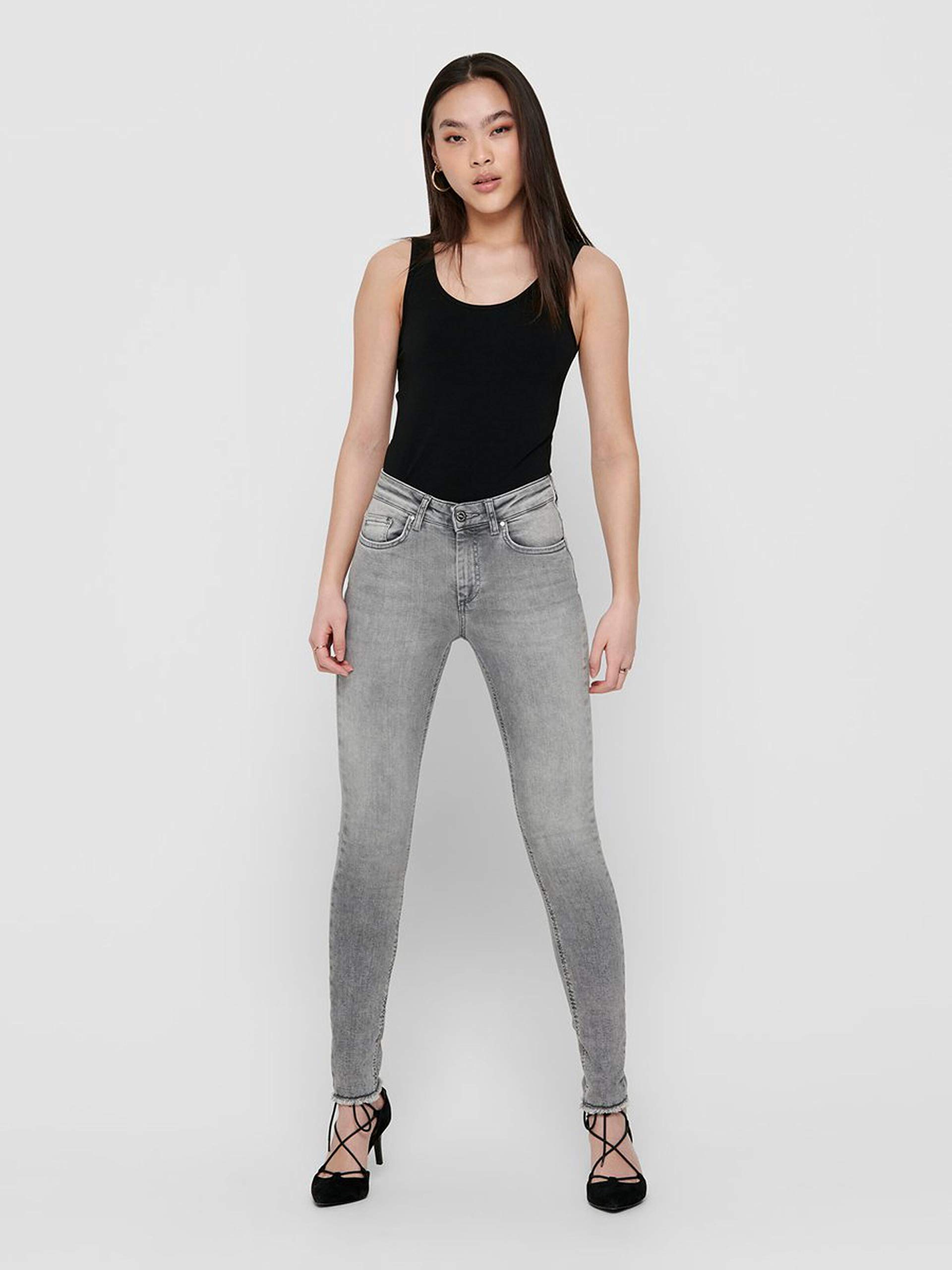 ONLY Onllive Love - Canotta da Donna Noos, Nero (3 X Black), XXL